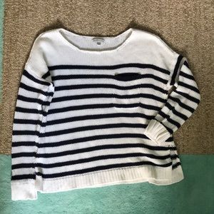 American Eagle nautical knit sweater